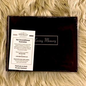 In Loving Memory ~ Guest Sign-in Book for Funeral & Celebration of Life